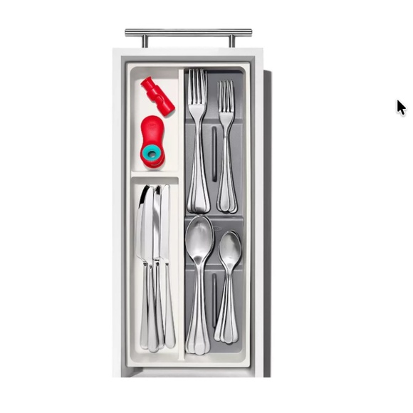 OXO Good Grips Compact Utensil Drawer Organizer - Picture 2 of 7